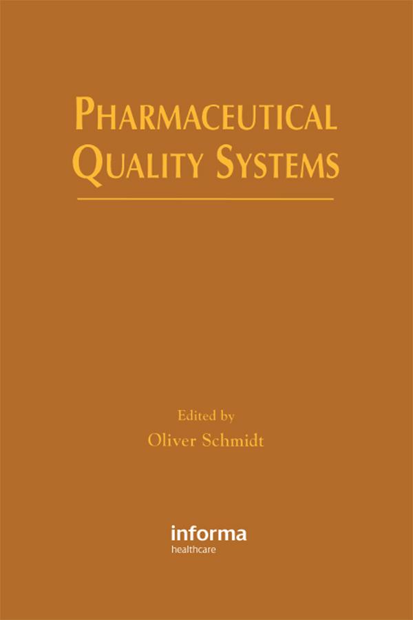 Vorderes Coverbild Pharmaceutical Quality Systems
