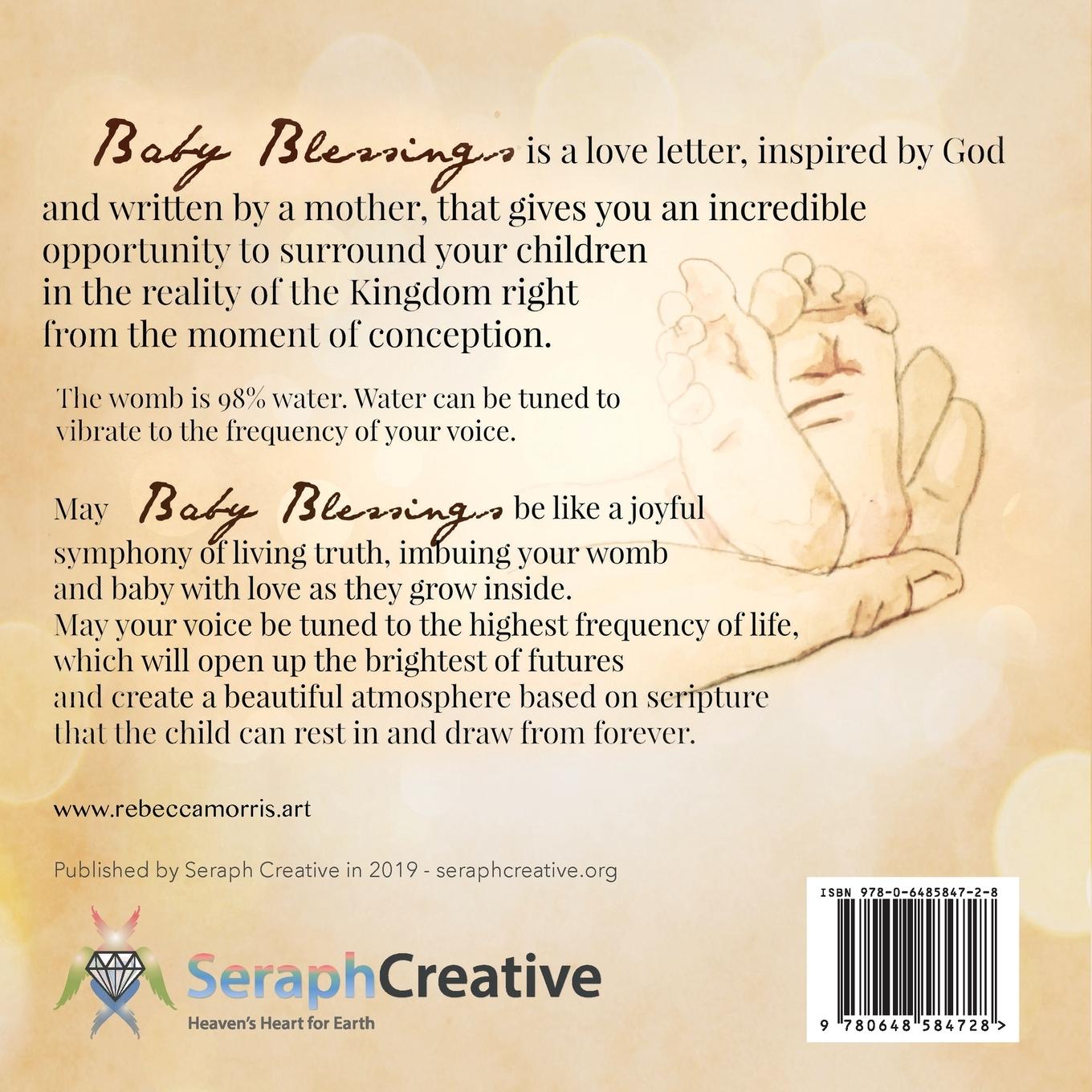 Rückseitencover Baby Blessings