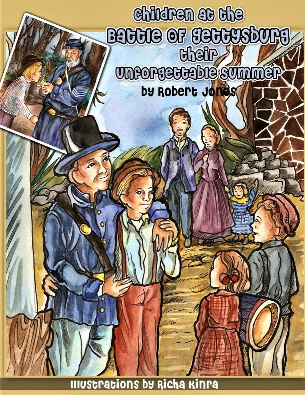 Vorderes Coverbild Children at the Battle of Gettysburg - Their Unforgettable Summer