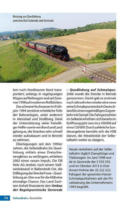 Beispielinhalt (Bild) Mit Volldampf durch den Harz