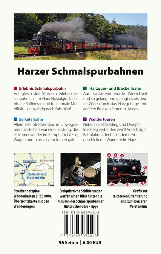 Rückseitencover Mit Volldampf durch den Harz