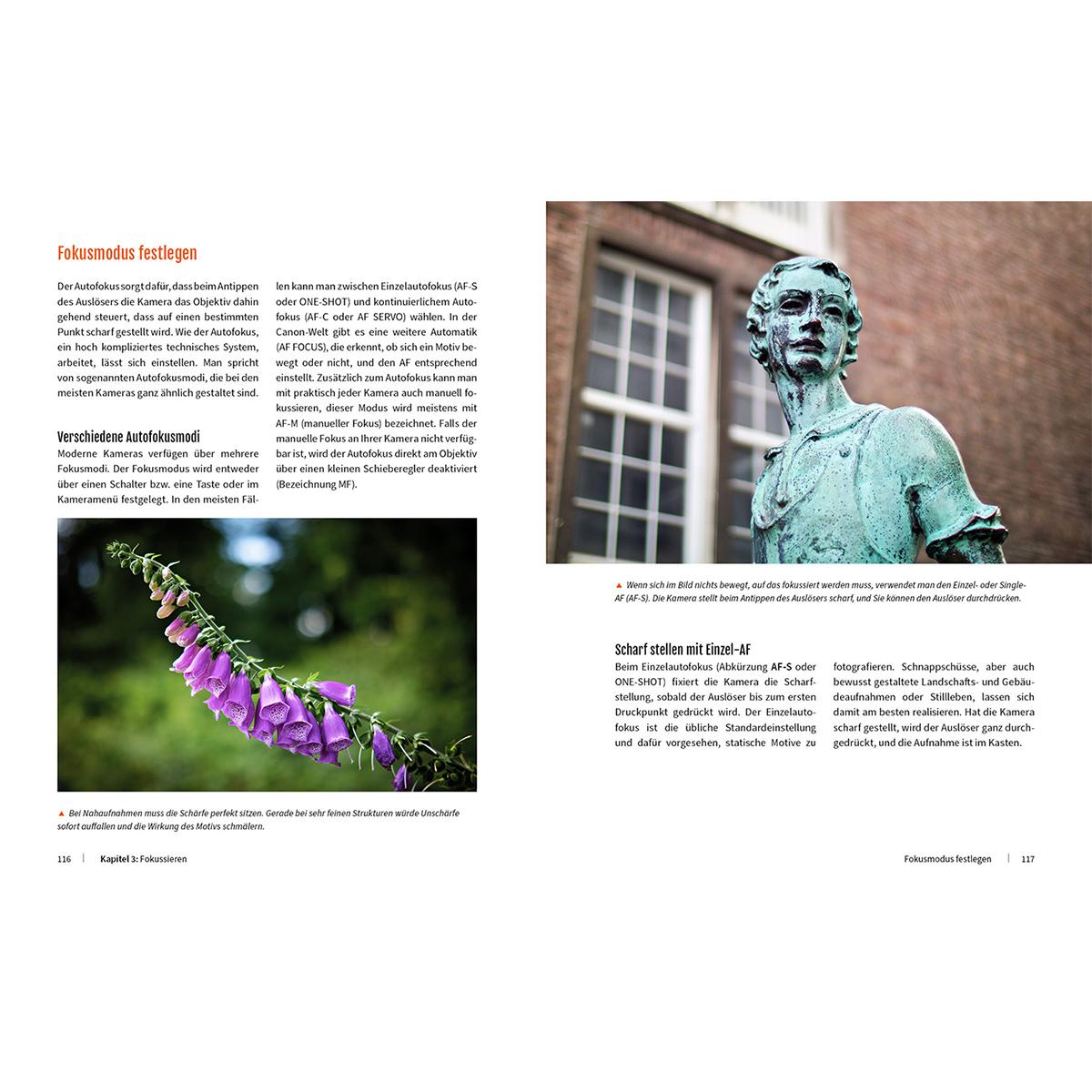 Beispielinhalt (Bild) Fotografieren - Die große Fotoschule für Einsteiger