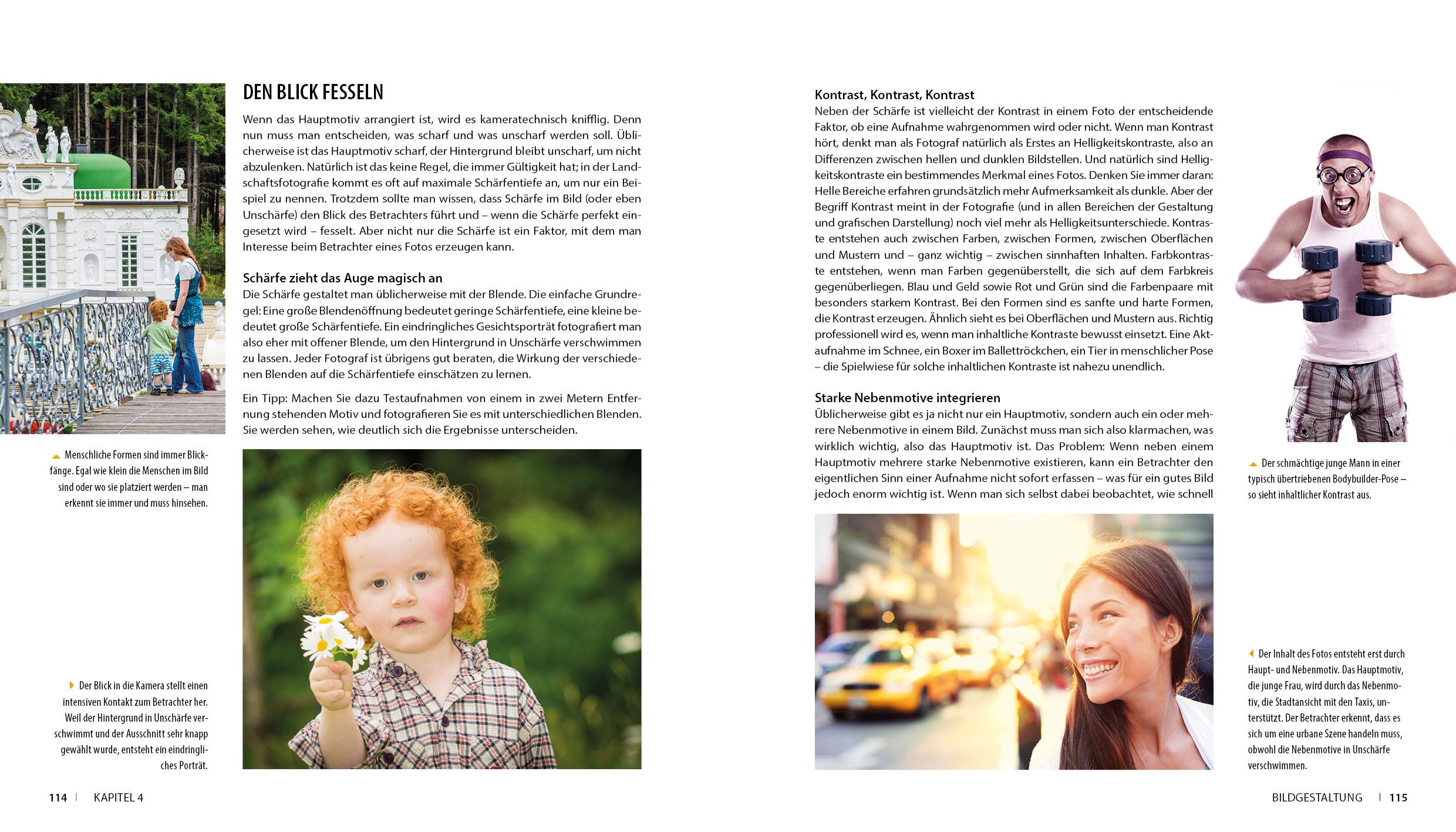 Beispielinhalt (Bild) Fotografieren - Die große Fotoschule für Einsteiger