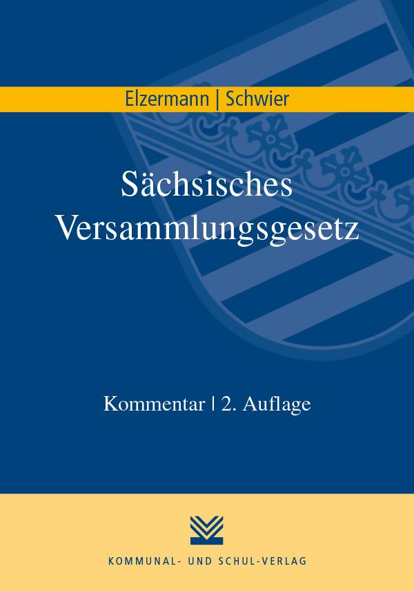 Vorderes Coverbild Sächsisches Versammlungsgesetz