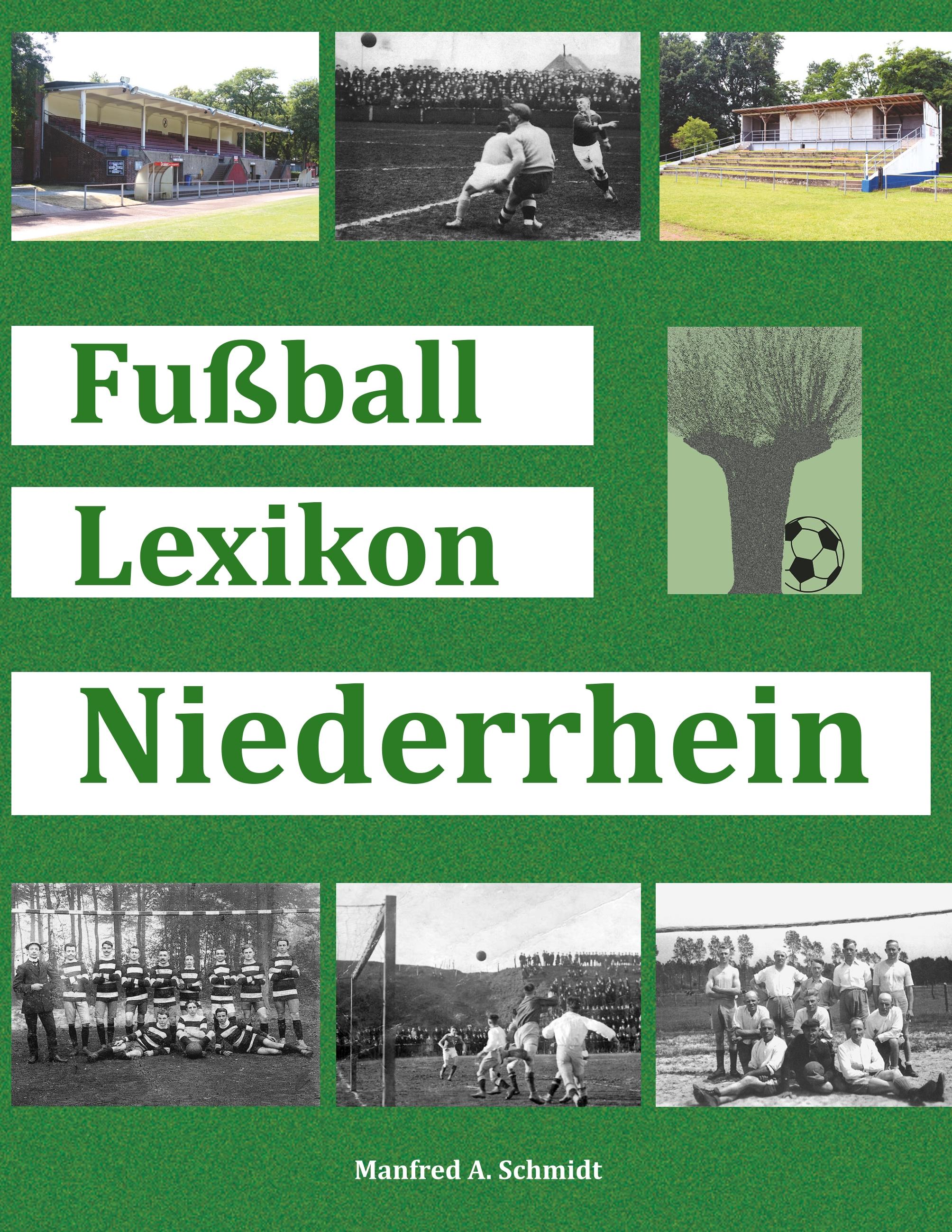 Vorderes Coverbild Fußball Lexikon Niederrhein