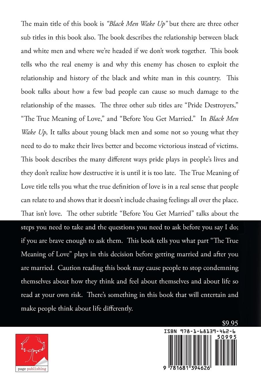 Rückseitencover Black Men Wake Up