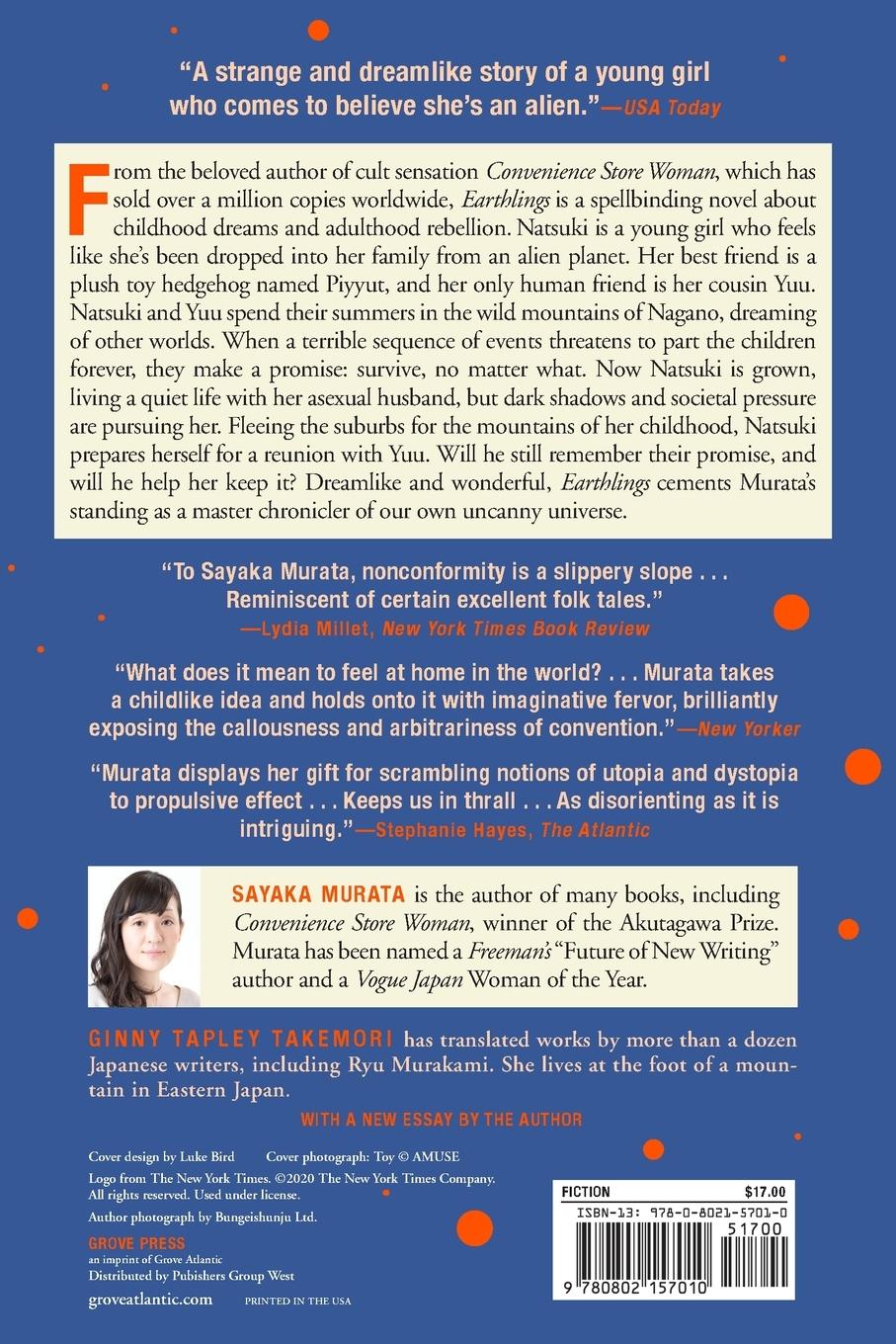 Rückseitencover Earthlings