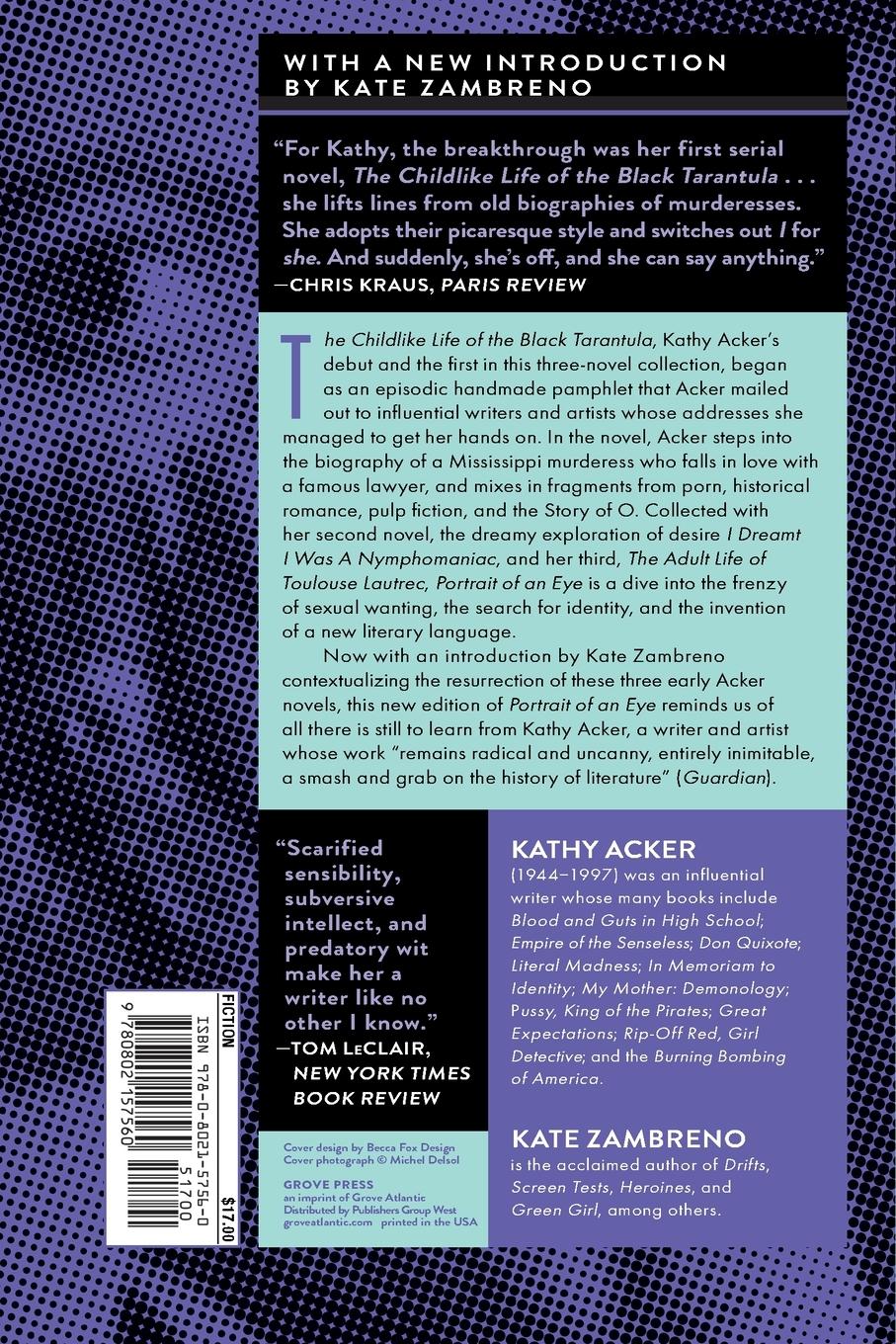 Rückseitencover The Portrait of an Eye