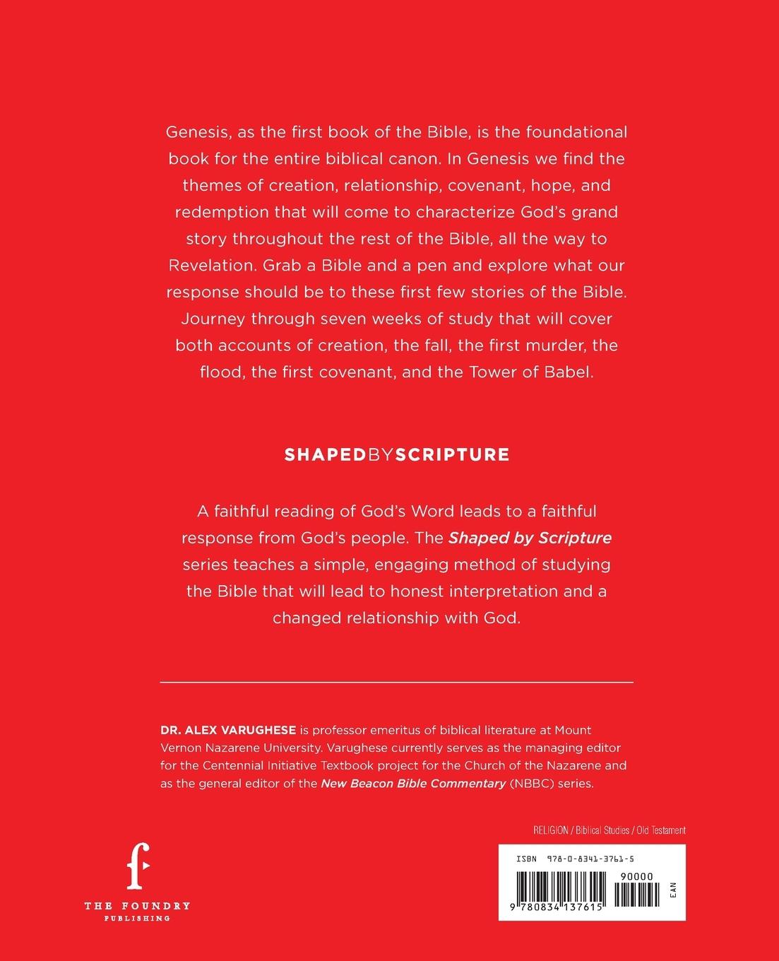 Rückseitencover Shaped By Scripture Small Group Series