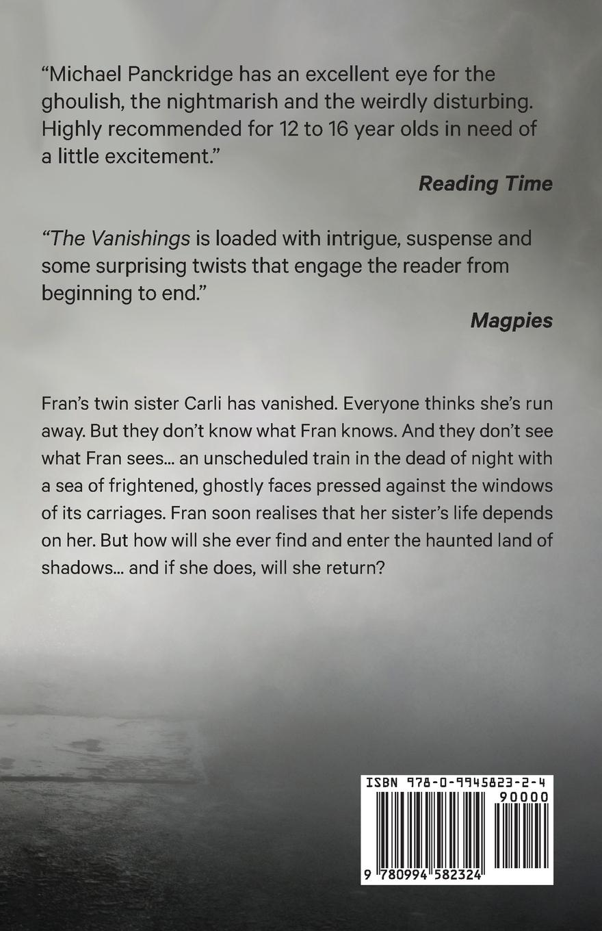 Rückseitencover The Vanishings