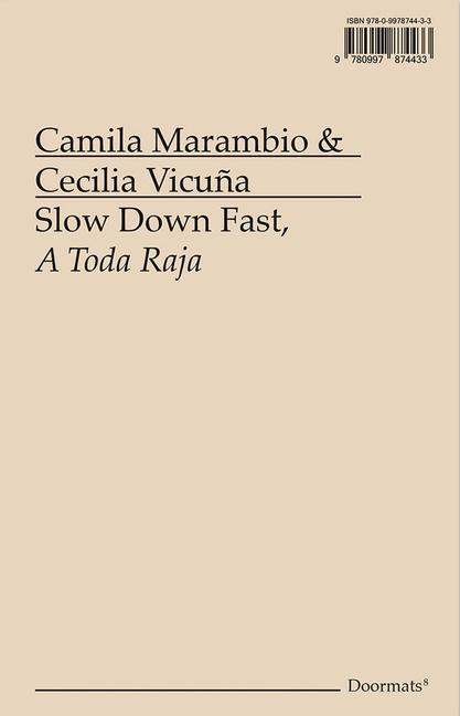 Vorderes Coverbild Slow Down Fast, a Toda Raja