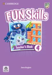 Vorderes Coverbild Fun Skills Level 4 Teacher's Book with Audio Download