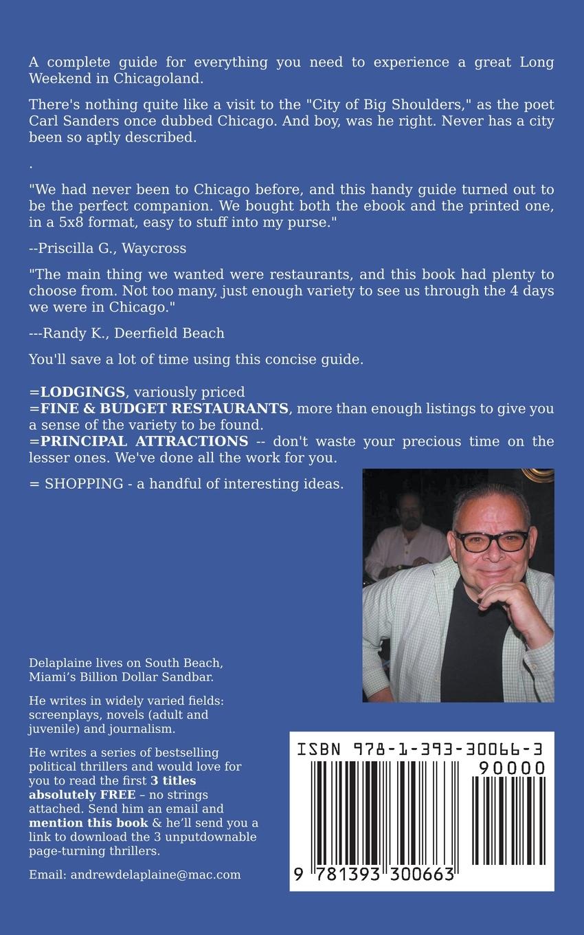 Rückseitencover Chicago - The Delaplaine 2020 Long Weekend Guide
