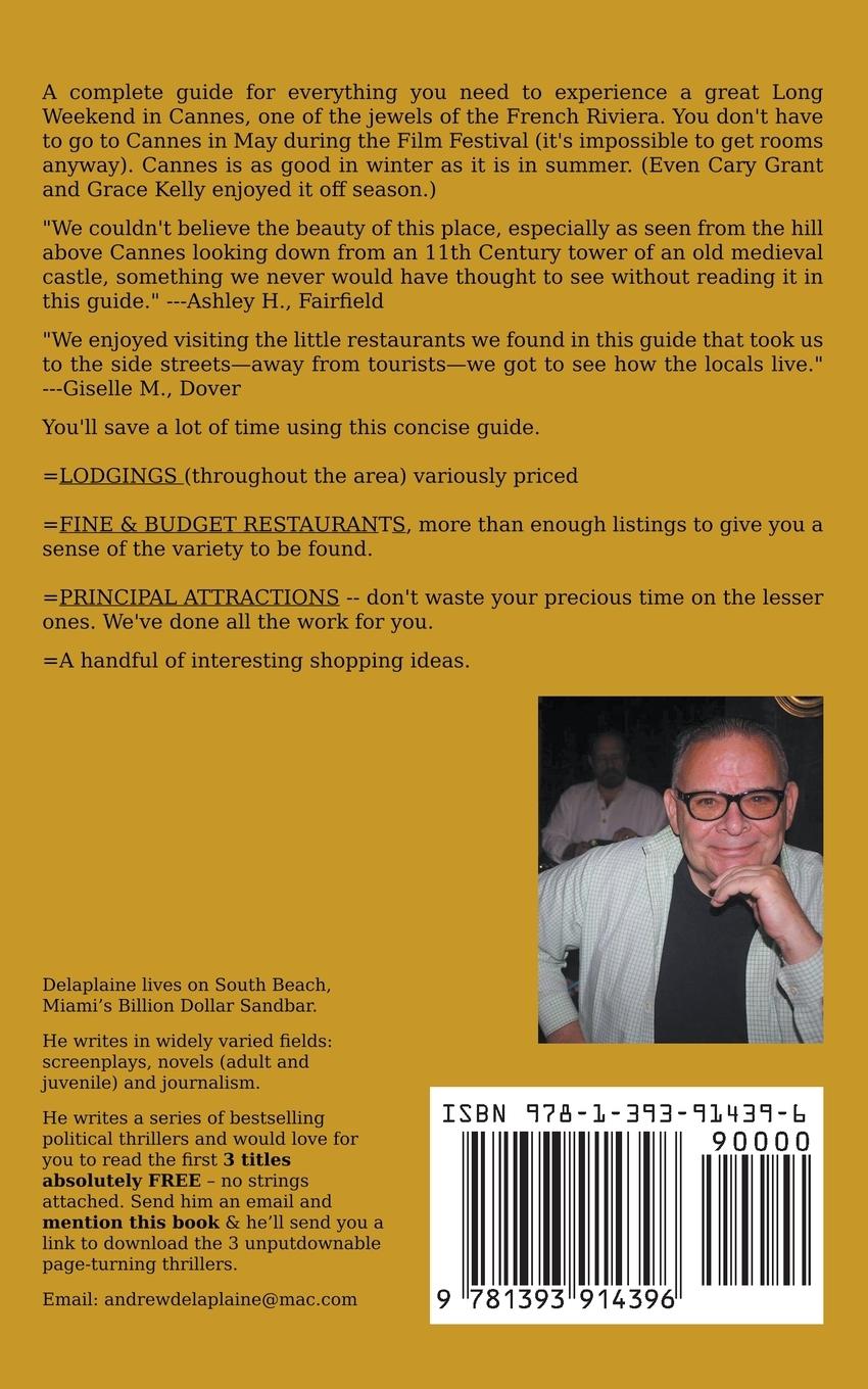 Rückseitencover Cannes - The Delaplaine 2020 Long Weekend Guide