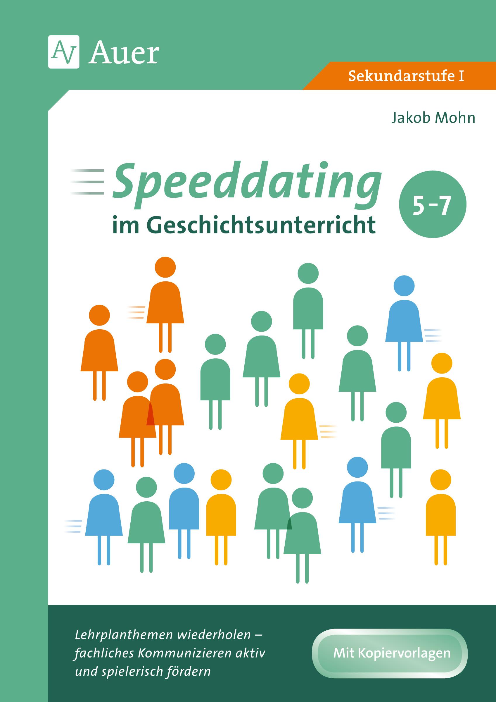 Vorderes Coverbild Speeddating im Geschichtsunterricht 5-7