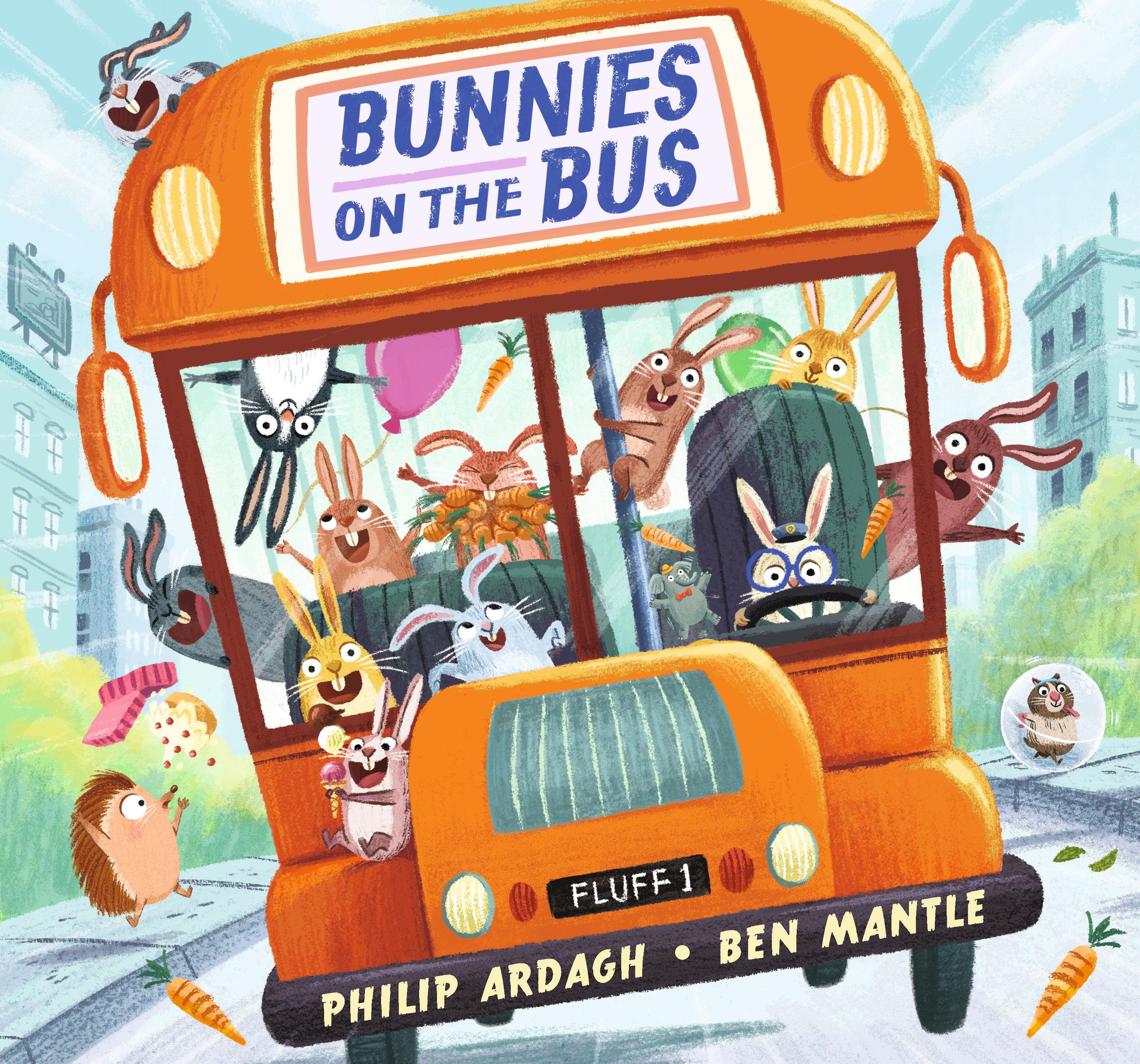 Vorderes Coverbild Bunnies on the Bus