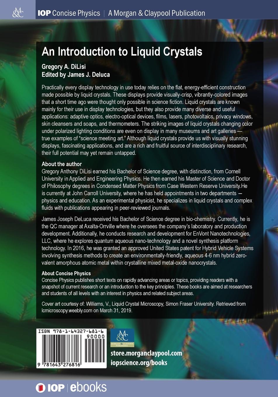 Rückseitencover An Introduction to Liquid Crystals