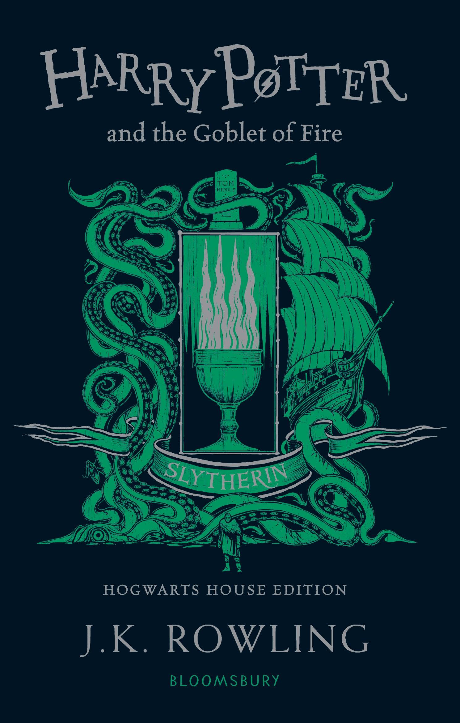 Vorderes Coverbild Harry Potter and the Goblet of Fire - Slytherin Edition