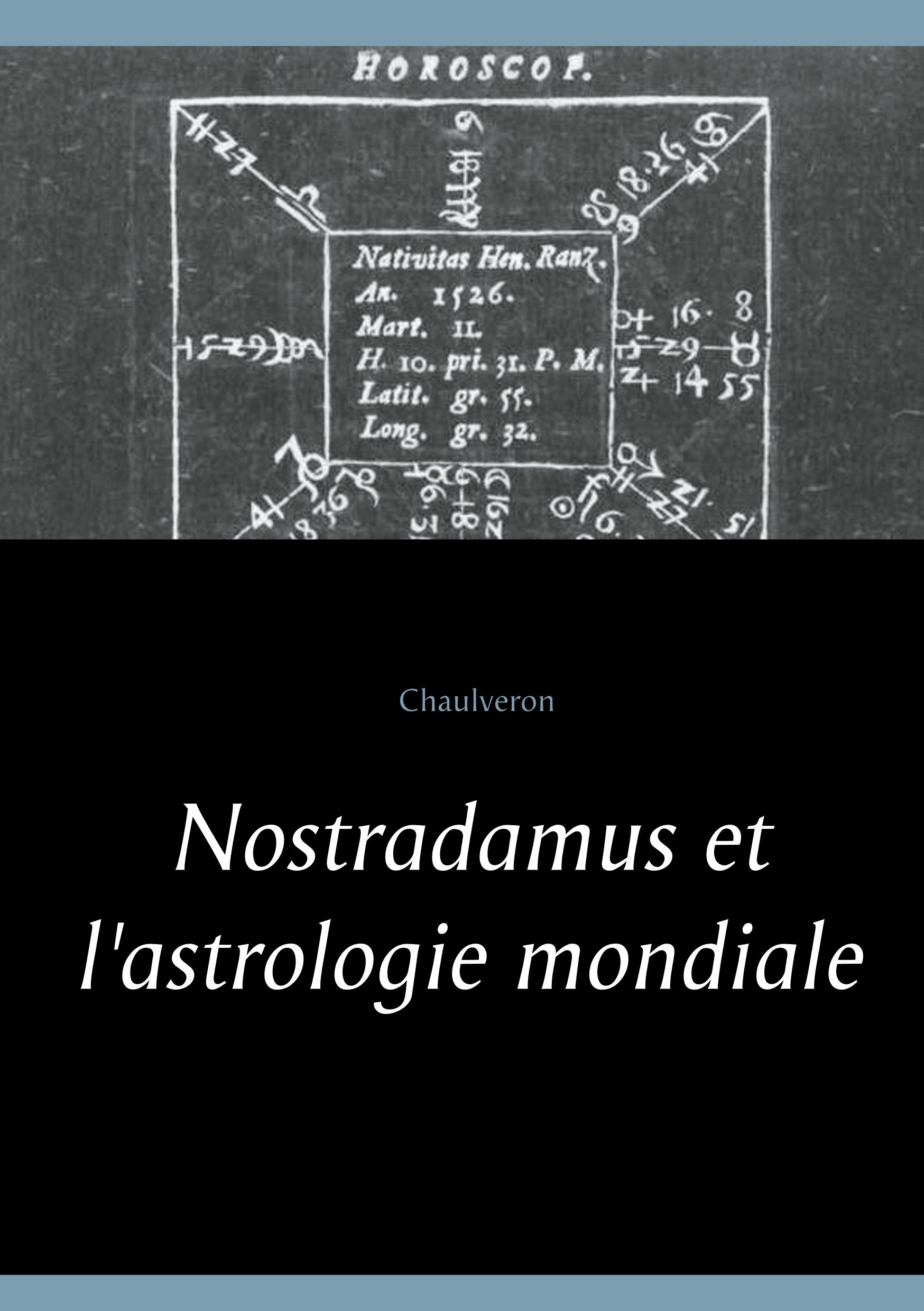 Vorderes Coverbild Nostradamus et l'astrologie mondiale