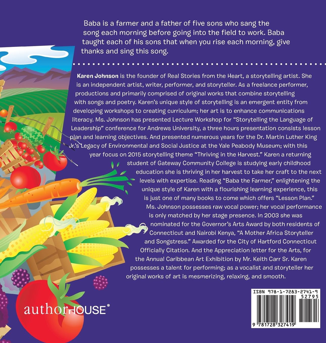 Rückseitencover Baba, the Farmer