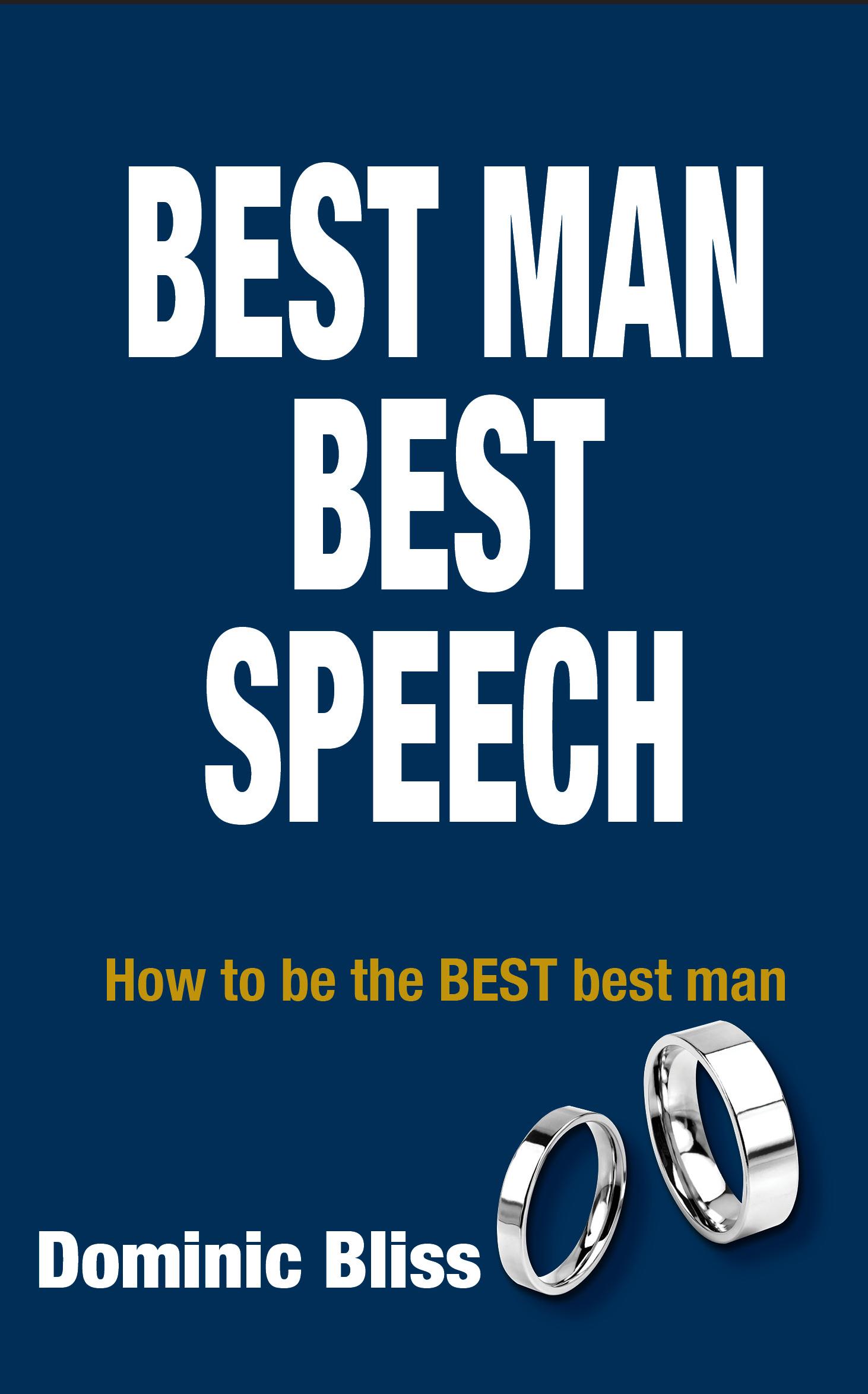 Vorderes Coverbild Best Man Best Speech