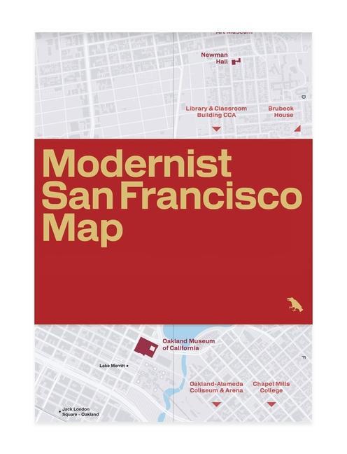 Vorderes Coverbild Modernist San Francisco Map