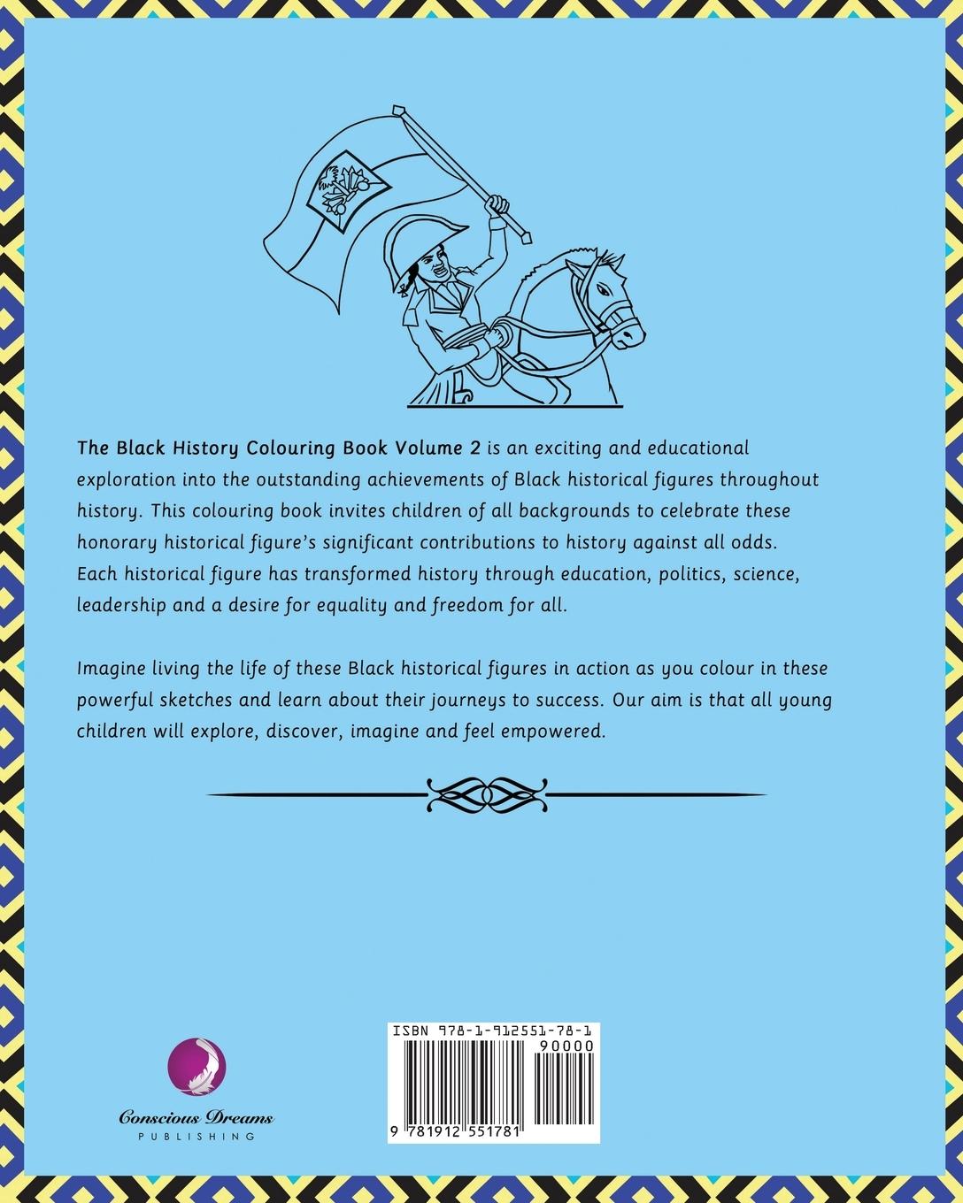Rückseitencover The Black History Colouring Book