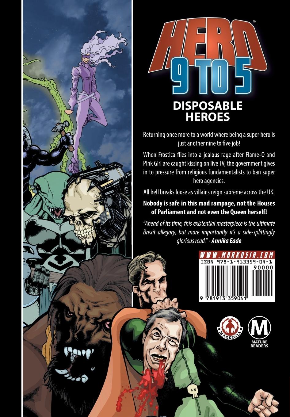 Rückseitencover Hero 9 to 5
