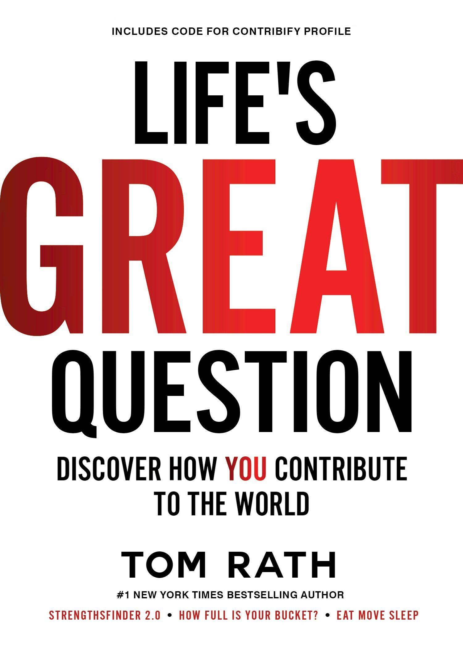 Vorderes Coverbild Life's Great Question: Discover How You Contribute to the World