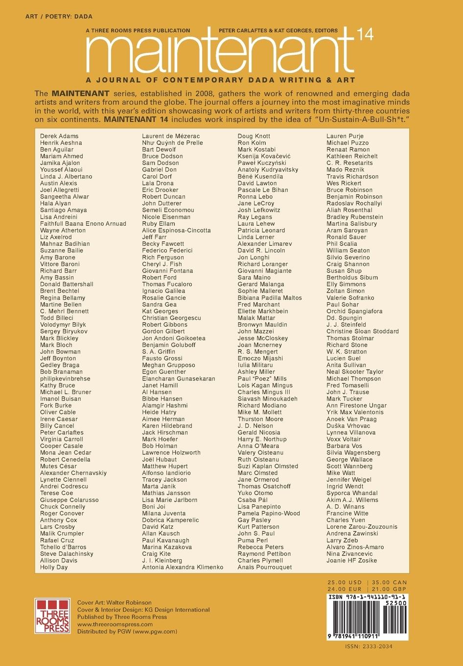 Rückseitencover Maintenant 14