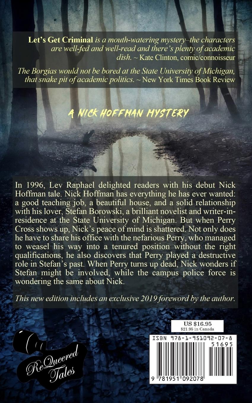 Rückseitencover Let's Get Criminal