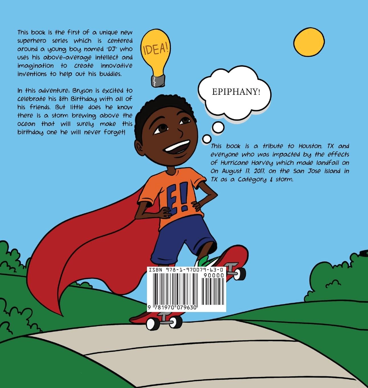 Rückseitencover The Adventures of D.J. The Big Head Boy Genius