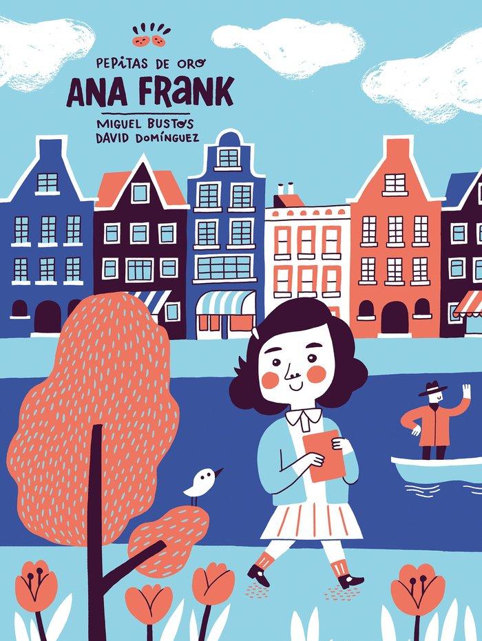 Vorderes Coverbild Pepitas de Oro: Ana Frank / Gold Nuggets: Anne Frank