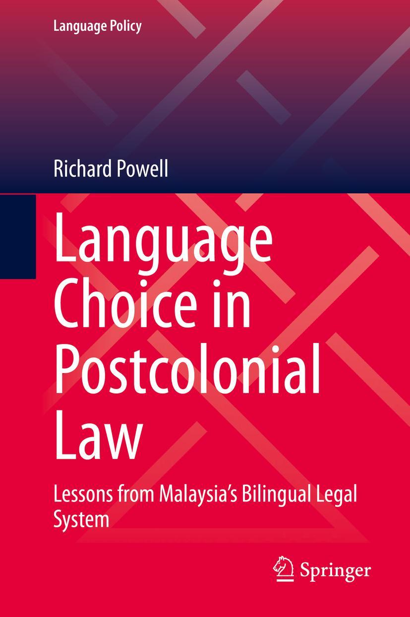 Vorderes Coverbild Language Choice in Postcolonial Law