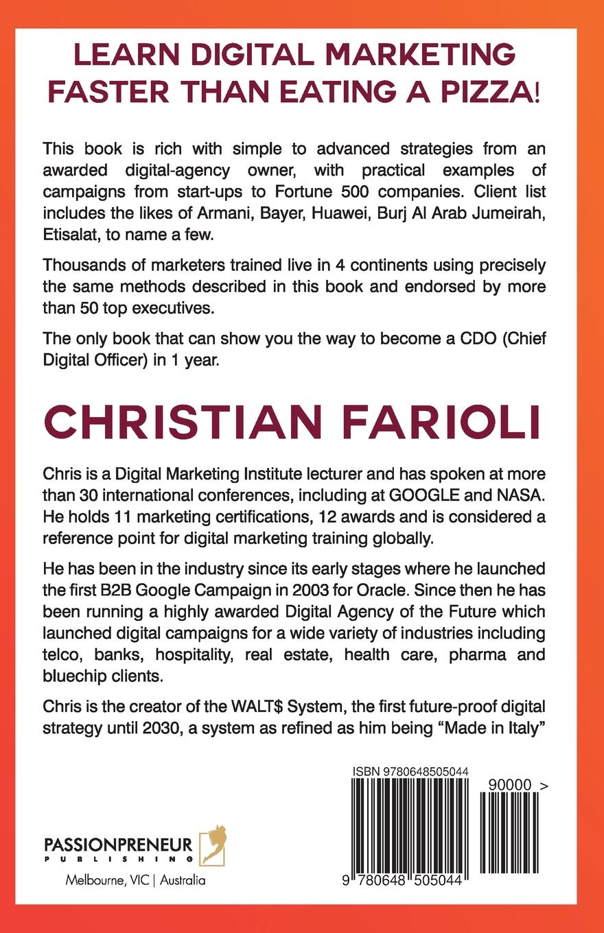 Rückseitencover The Pizza Guide to Digital Marketing