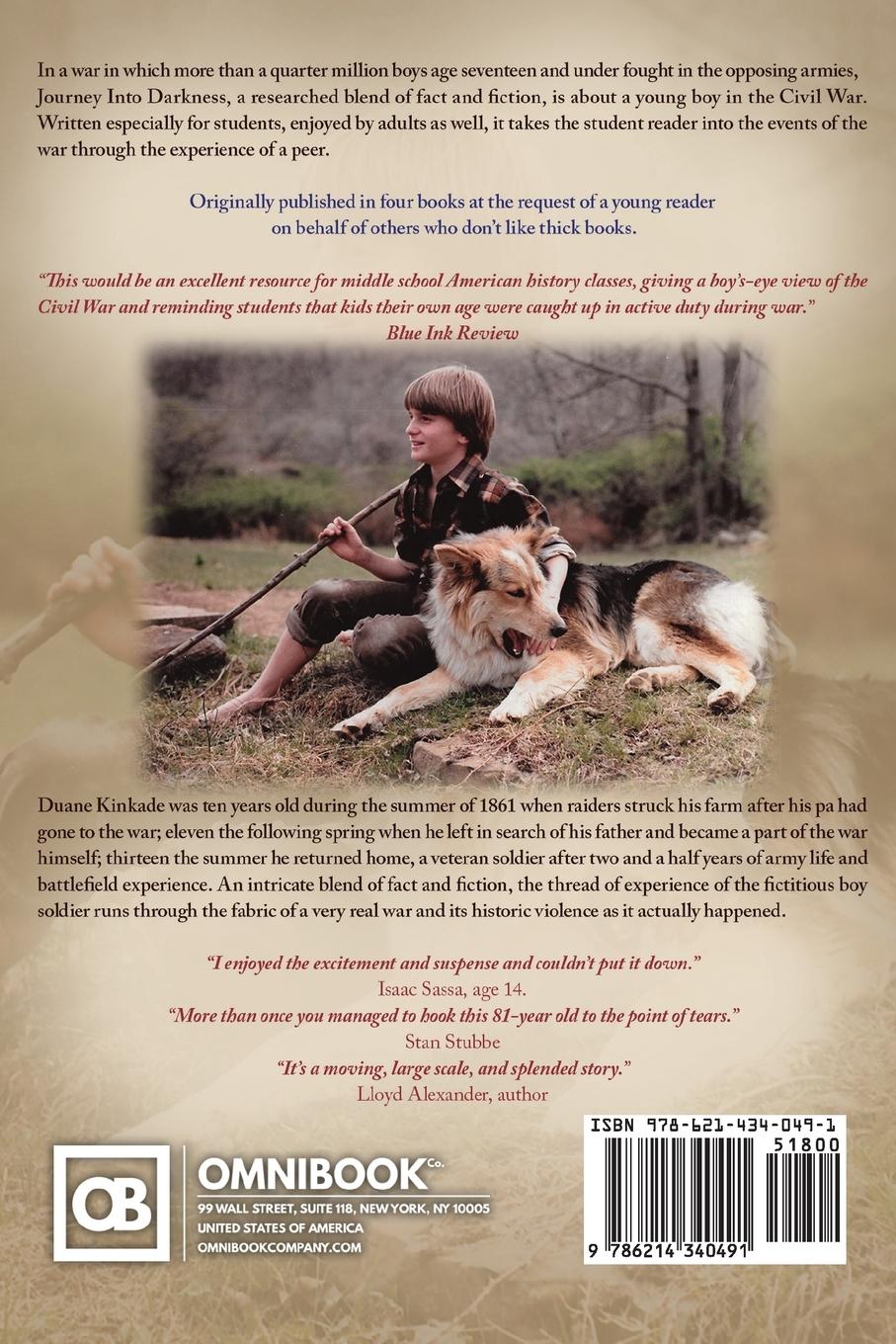 Rückseitencover Journey Into Darkness (Black & White - 3rd Edition)