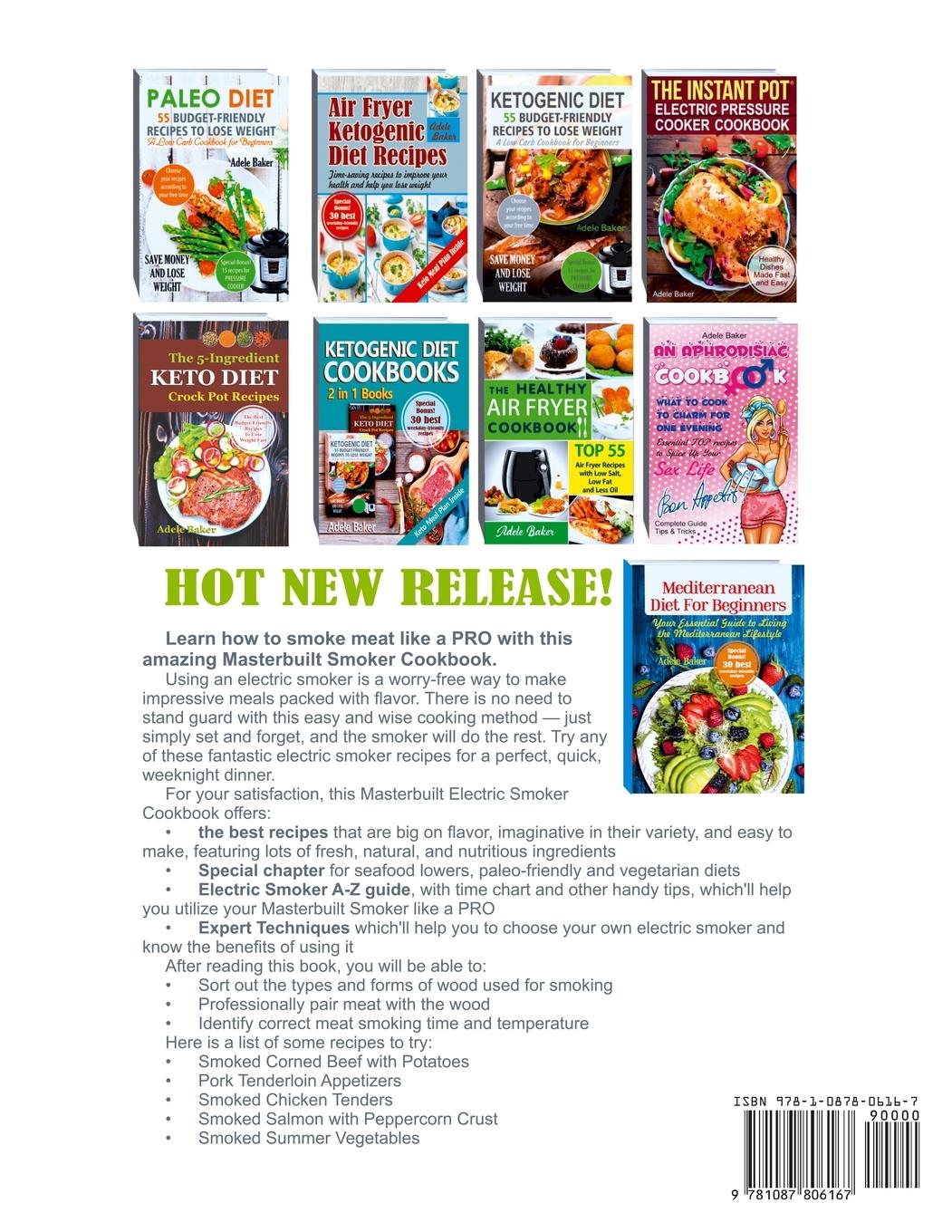 Rückseitencover Masterbuilt Smoker Cookbook