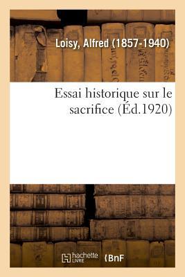 Vorderes Coverbild Essai Historique Sur Le Sacrifice