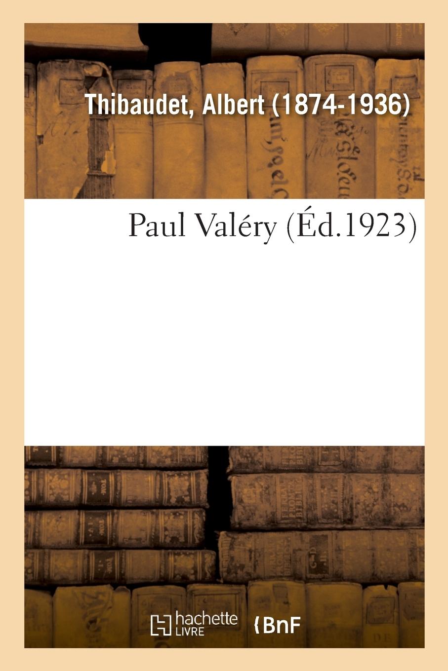 Vorderes Coverbild Paul Valéry