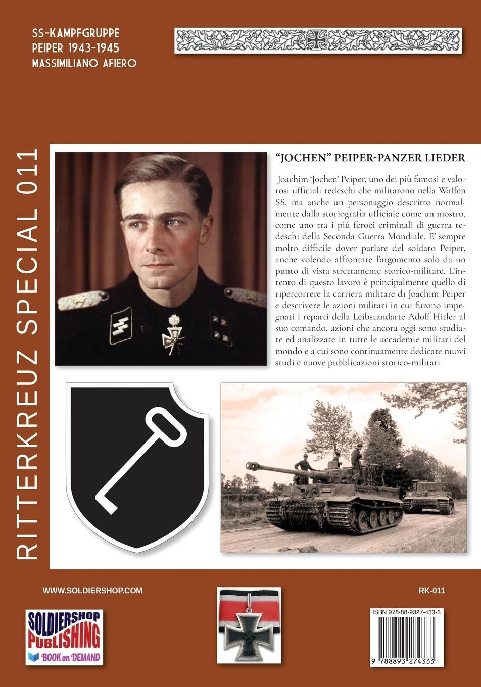 Rückseitencover SS-kampfgruppe Peiper 1943-1945