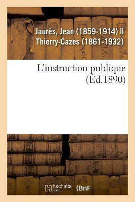 Vorderes Coverbild L'Instruction Publique