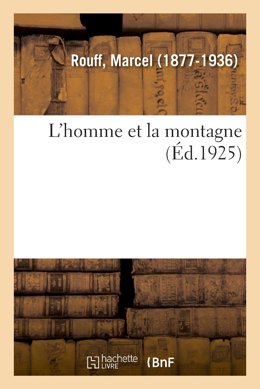 Vorderes Coverbild L'Homme Et La Montagne