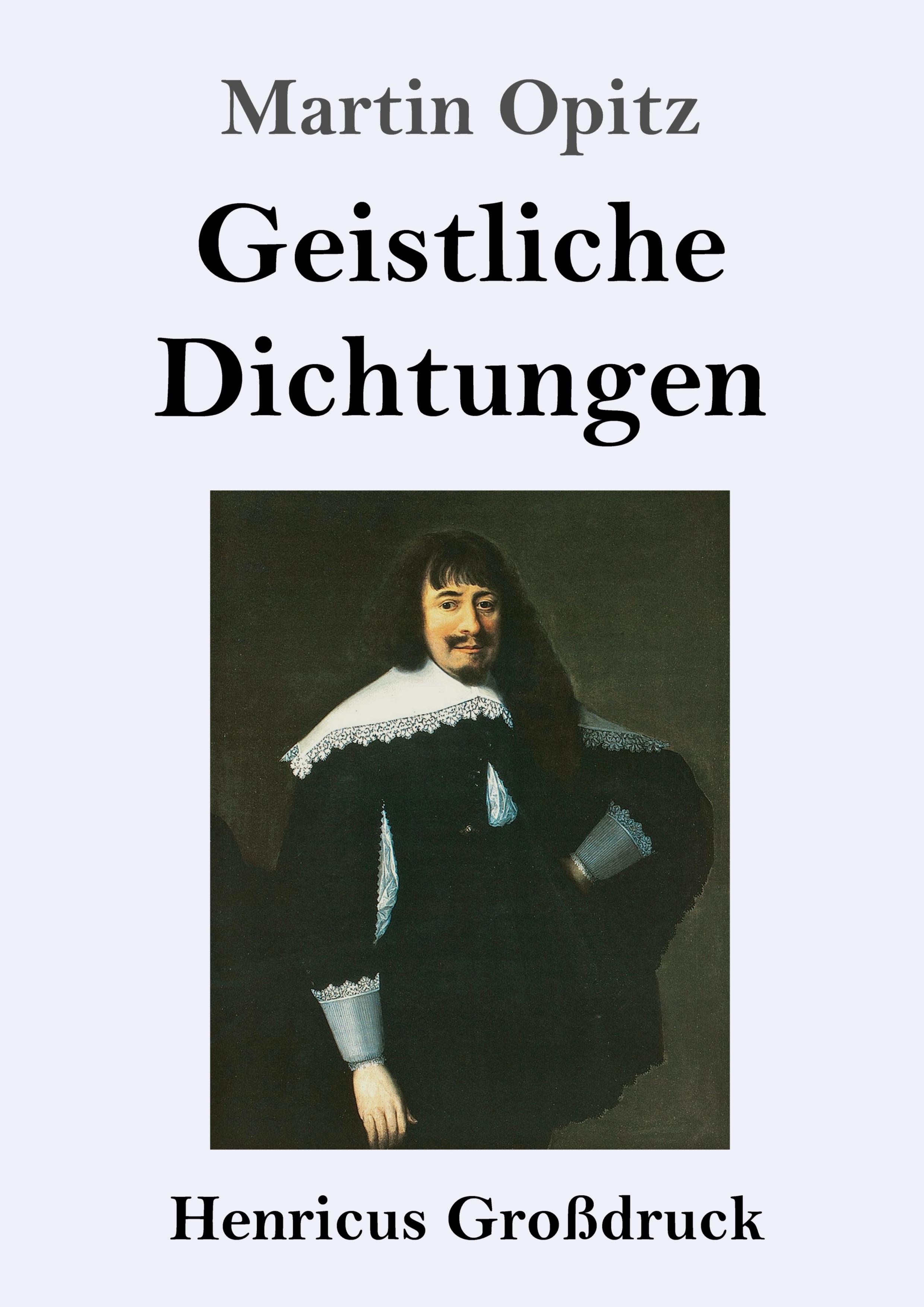 Vorderes Coverbild Geistliche Dichtungen (Großdruck)