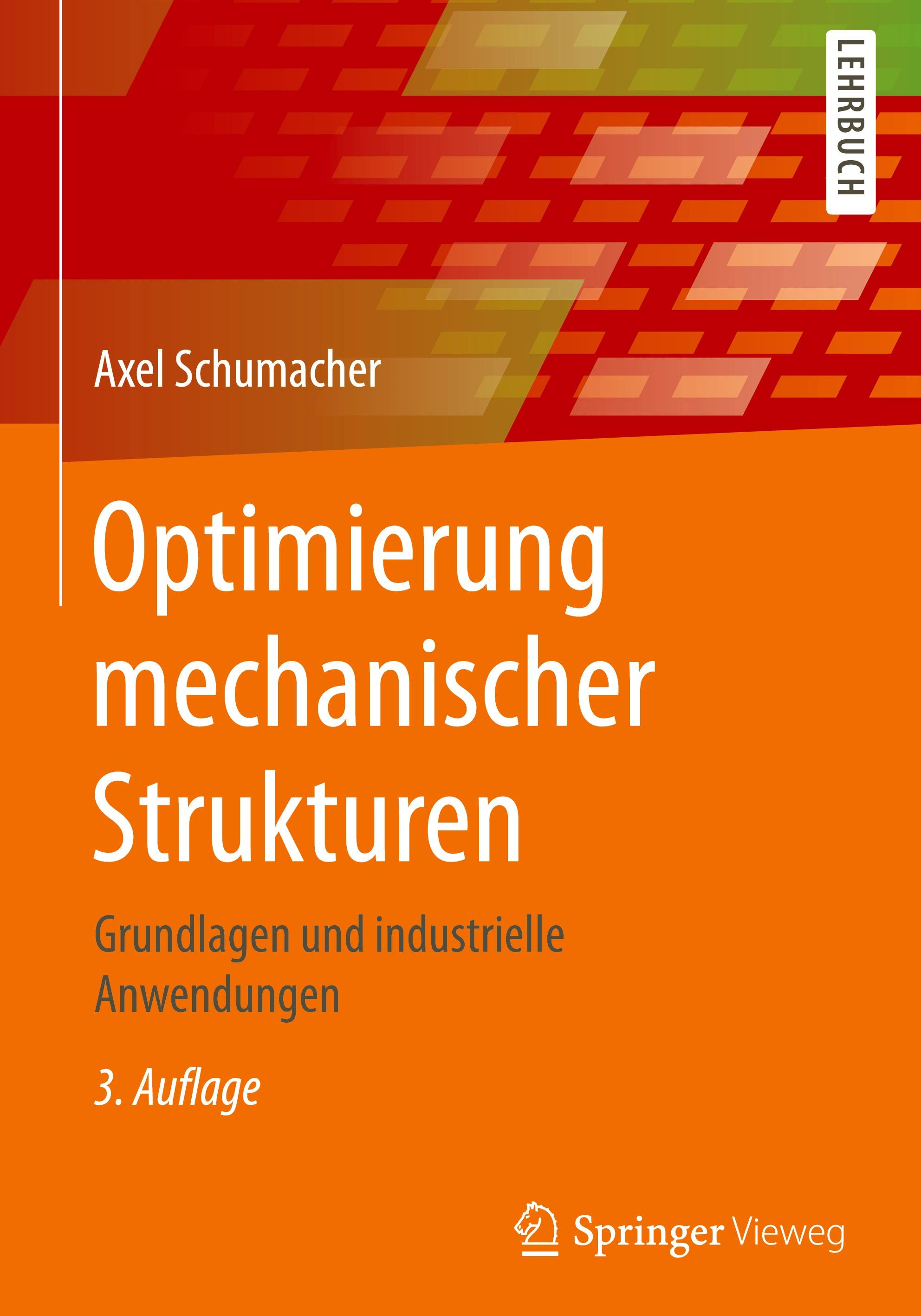 Vorderes Coverbild Optimierung mechanischer Strukturen