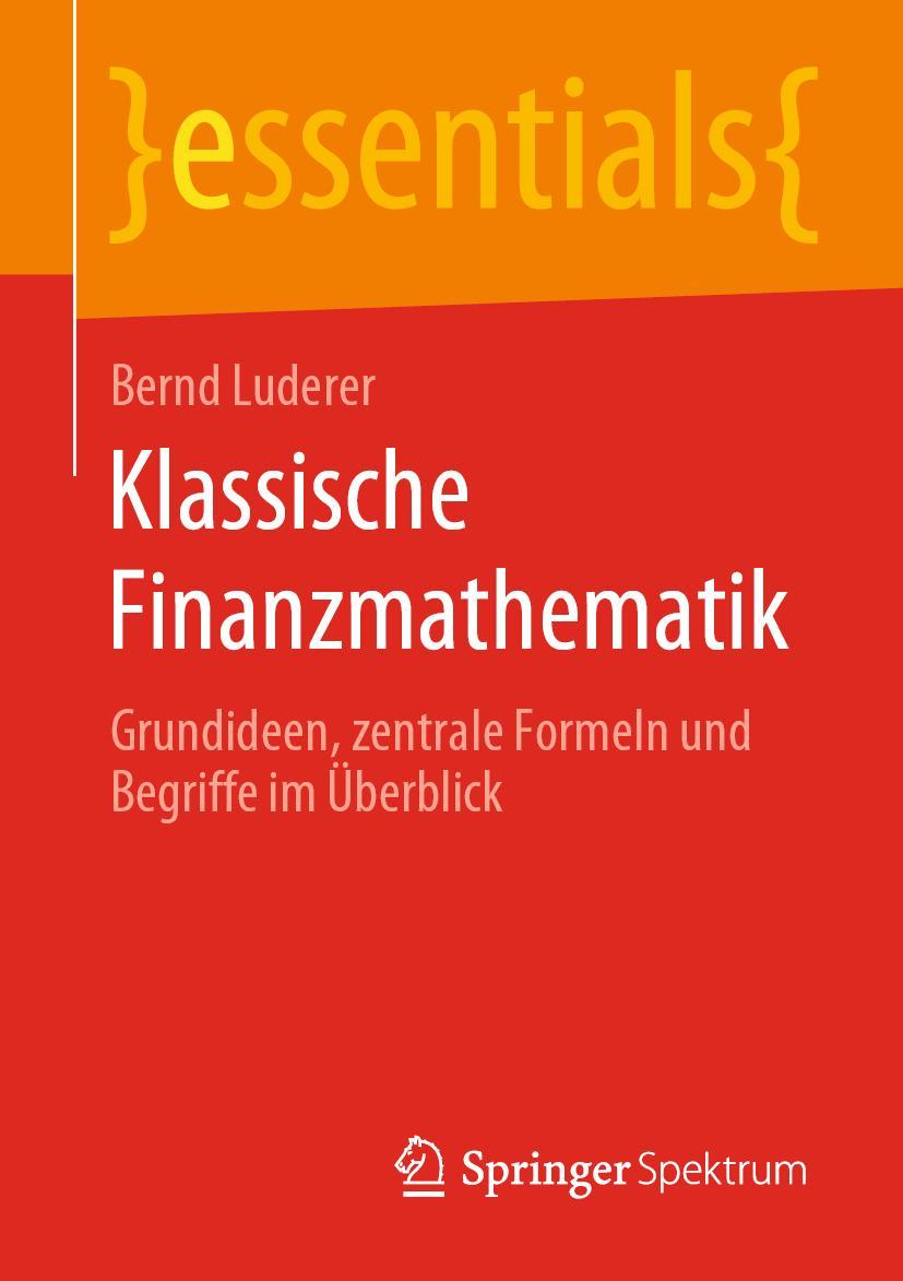 Vorderes Coverbild Klassische Finanzmathematik