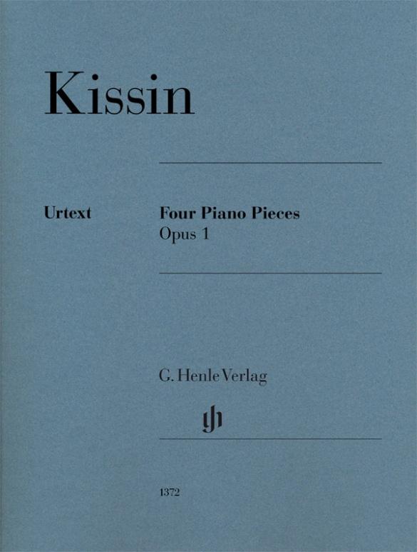 Vorderes Coverbild Four Piano Pieces op. 1