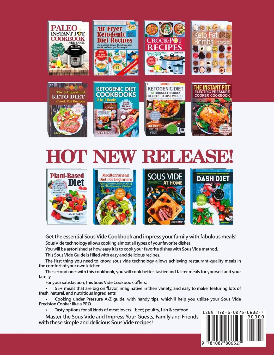 Rückseitencover Sous Vide Cookbook