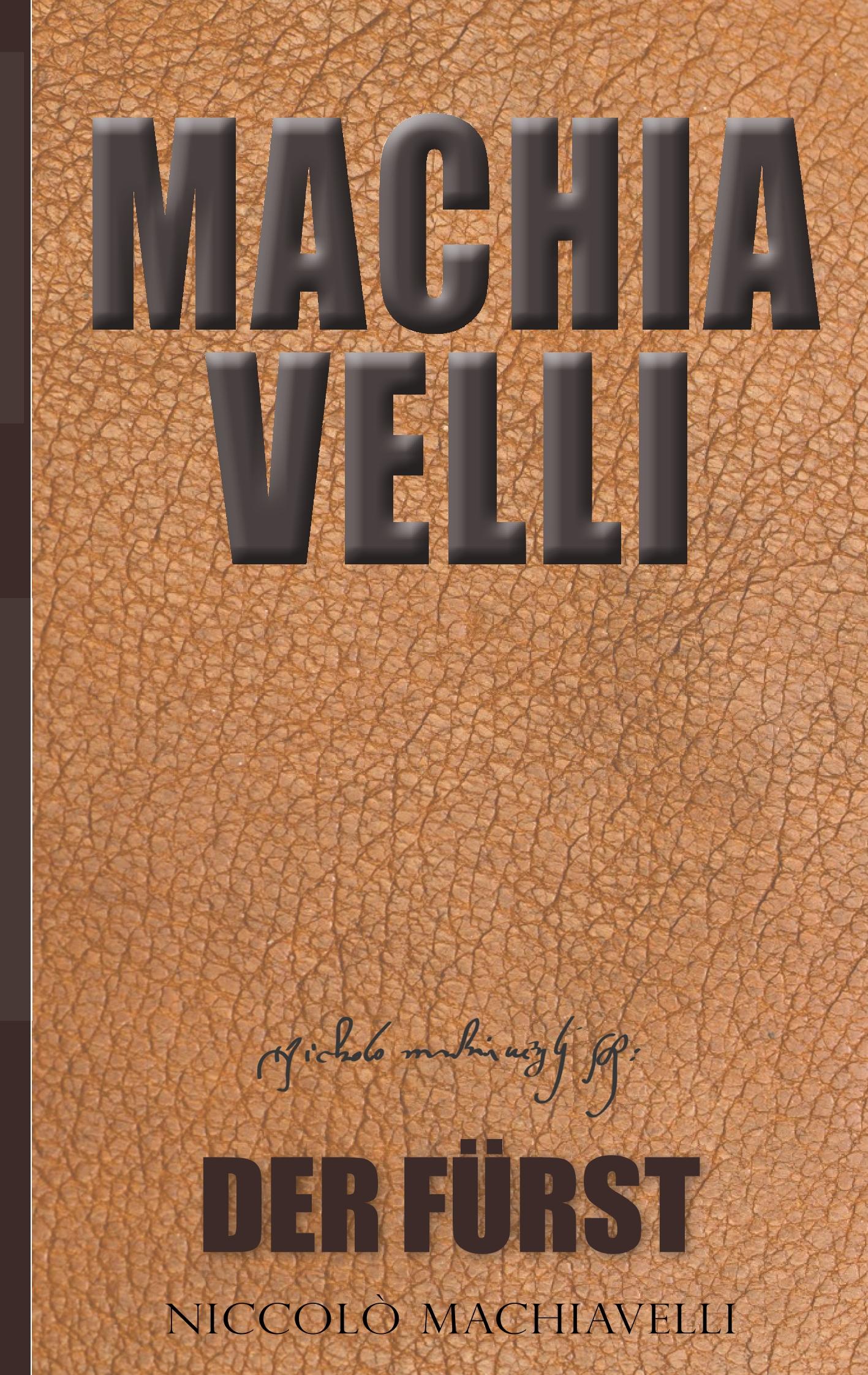 Vorderes Coverbild Der Fürst