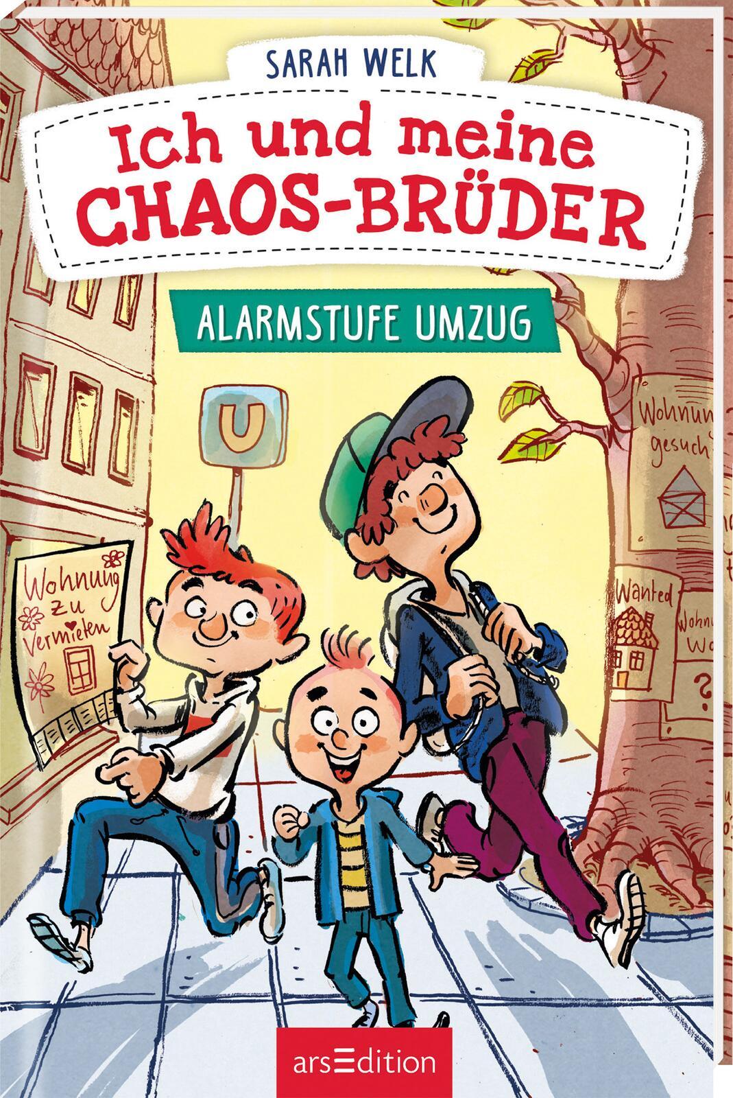 Vorderes Coverbild Ich und meine Chaos-Brüder - Alarmstufe Umzug (Ich und meine Chaos-Brüder 1)