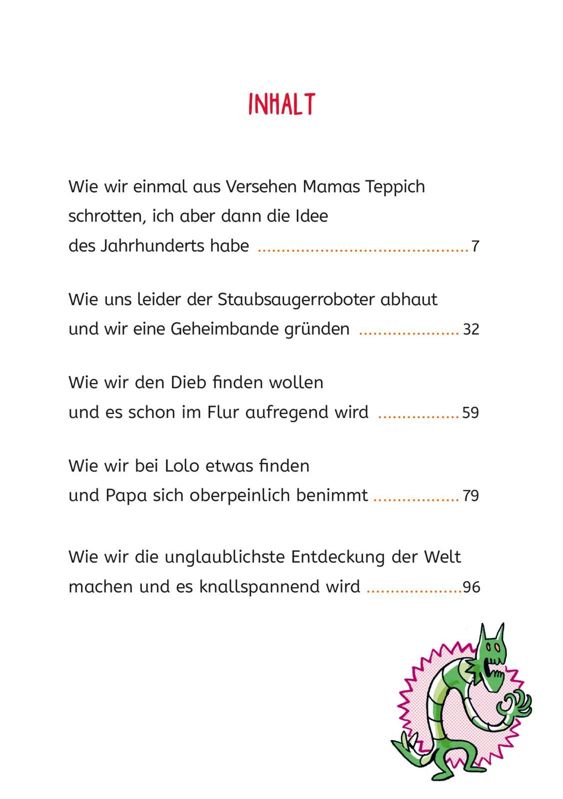 Beispielinhalt (Bild) Ich und meine Chaos-Brüder - Hilfe, Staubsauger entlaufen! (Ich und meine Chaos-Brüder 2)